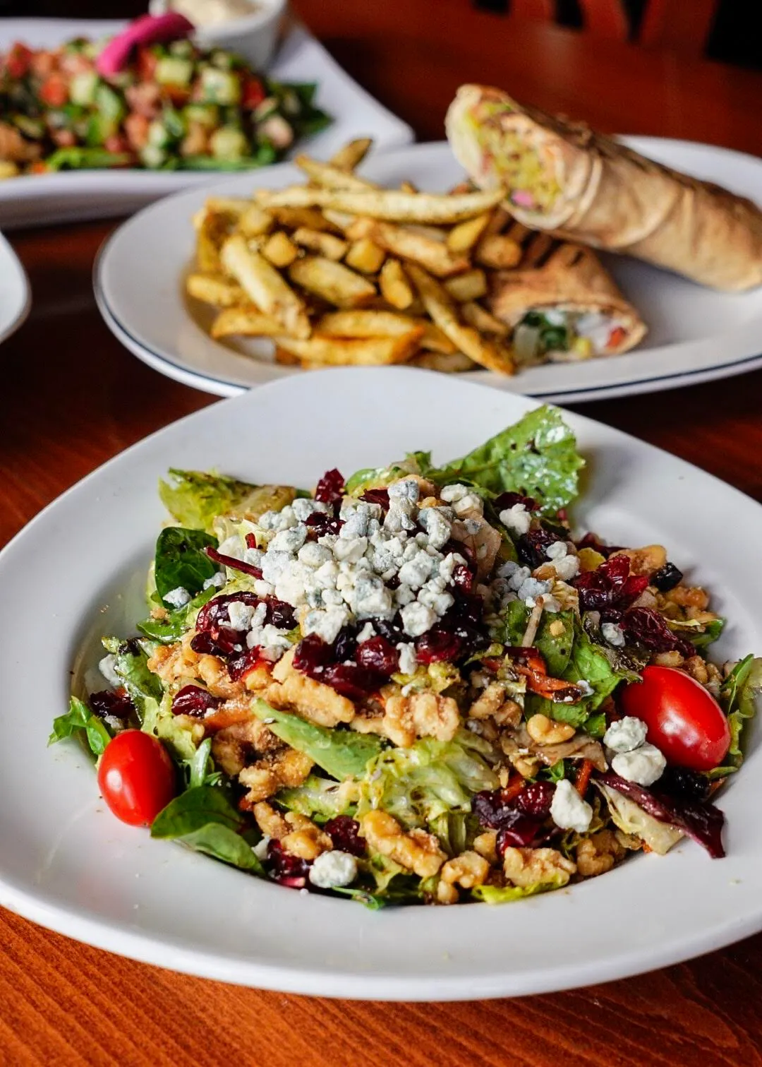 Fresh Lebanese dishes at Taza