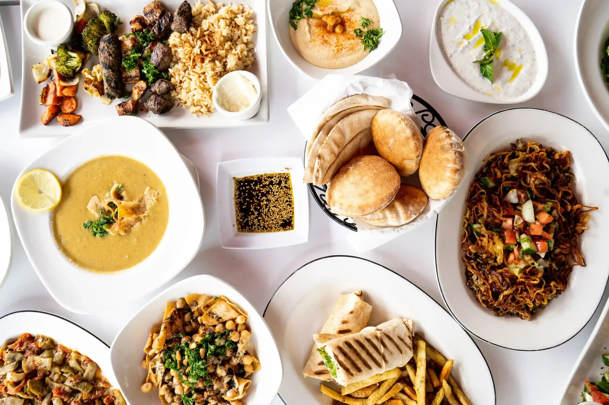 Taza Lebanese Grill dining experience